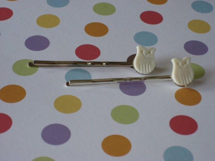 Owl Hairpins
