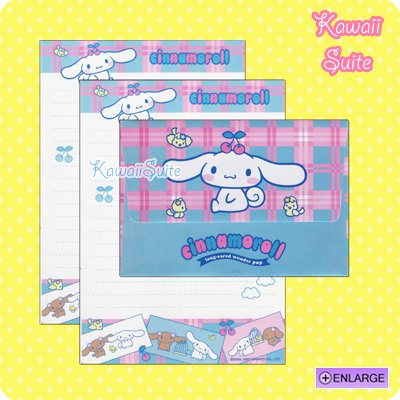 Cinnamoroll *Cherries* Letter Set by Sanrio Kawaii