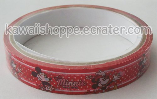 Disney Red Minnie Mouse Deco Tape #5