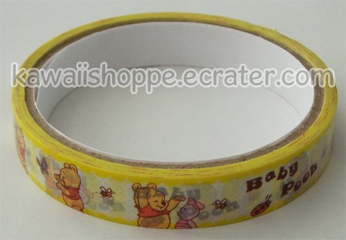 Disney Winnie the Pooh Baby Pooh Deco Tape Yellow