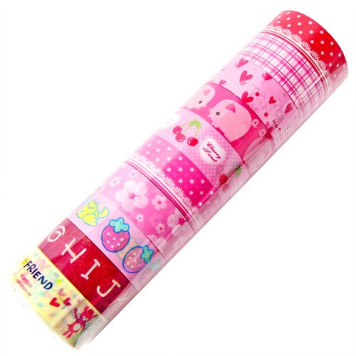 Wholesale Kawaii Deco Tapes 10 Rolls (Lot D)