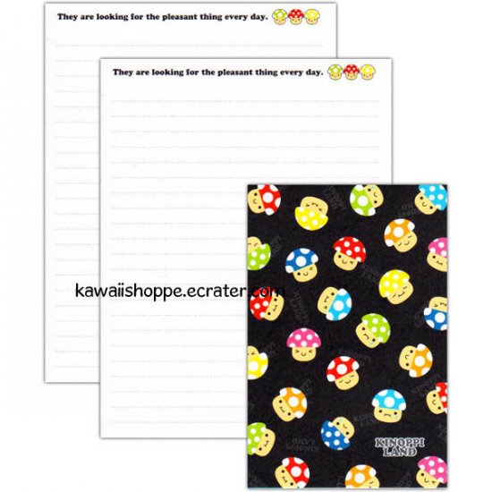 Mind Wave Kinoppi Mushroom Land Letter Set Kawaii