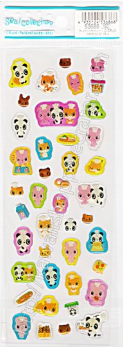 CRUX Sticker Sheet #SE007 - Animal Chefs Kawaii Stickers