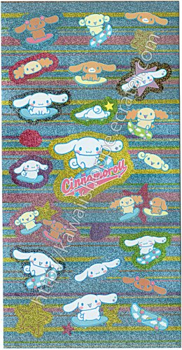 Cinnamoroll Skateboarding Stickers Sanrio Kawaii