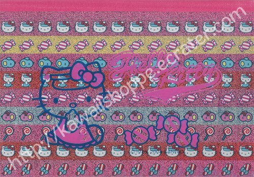 Sanrio Hello Kitty Candies Memo Pad Candy Sweets Stickers Red