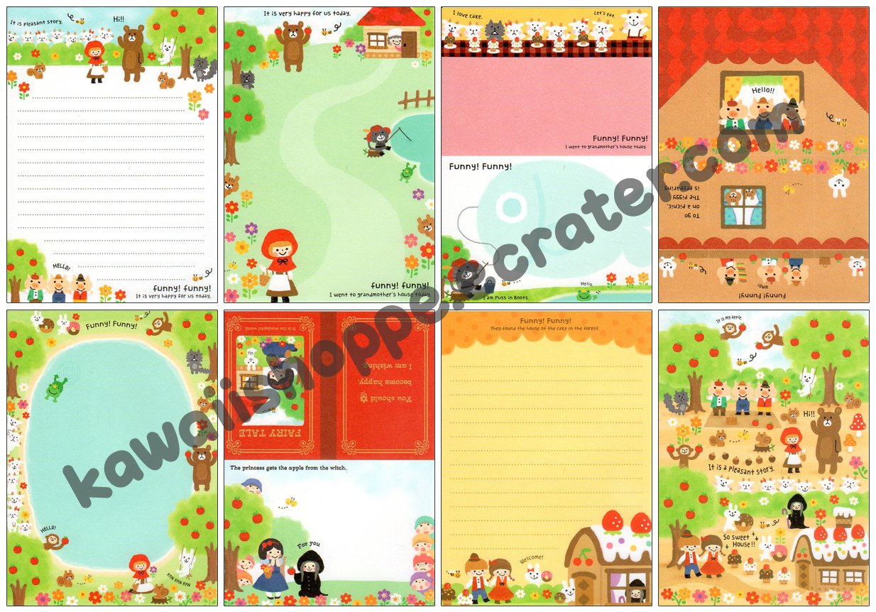 Mindwave Funny Funny Loose Memo Sheets Kawaii