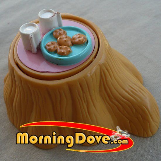 Fisher Price Hideaway HollowTree Stump Table with Hidden Snack Set