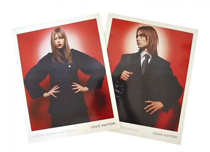 LOUIS VUITTON 2003-2004 WOMEN & MEN FALL & WINTER 2 CATALOGS
