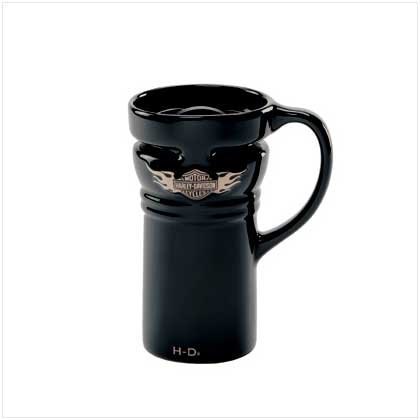 Harley Davidson Ba and Shield Travel Mug