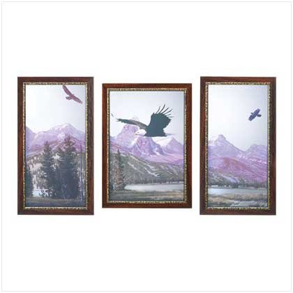 39275 Mountain Eagles Mirror Set