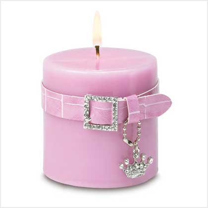 38543 Lavender "Bling" Candle