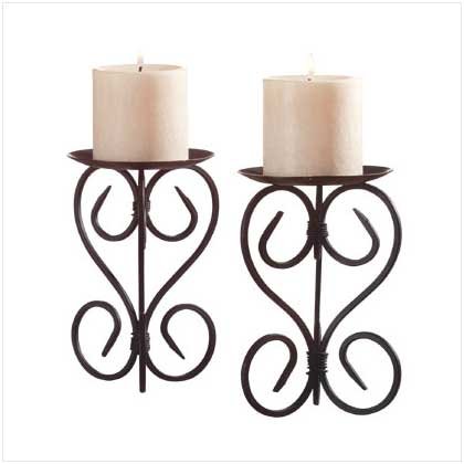 28234 Spanish Mission Candleholders