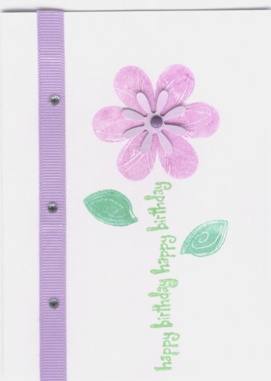 Happy Birthday flower