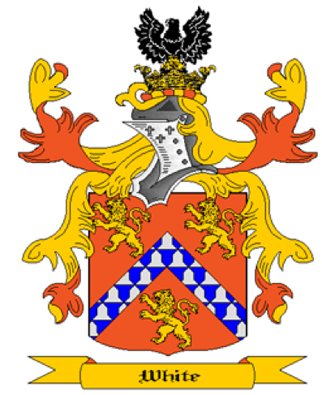 White Coat of Arms in Cross Stitch