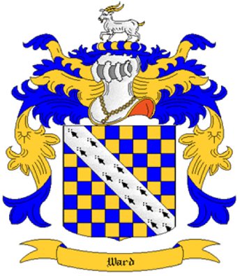 Ward Coat of Arms in Cross Stitch