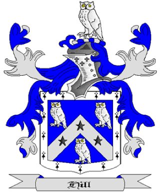 Hill Coat of Arms in Cross Stitch