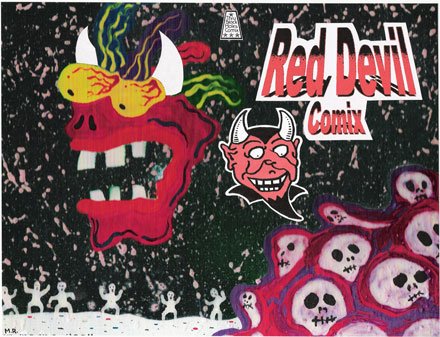 RED DEVIL COMIX (Signed by Artist)
