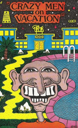 CRAZY MEN on VACATION Comix (Signed by Artist)