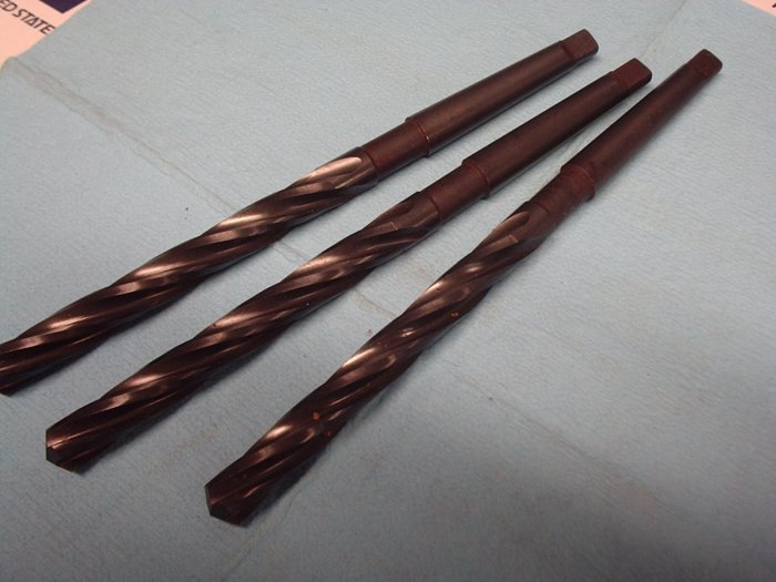 3 New Hayden Taper Length 4 Flute Core Drills 29/64