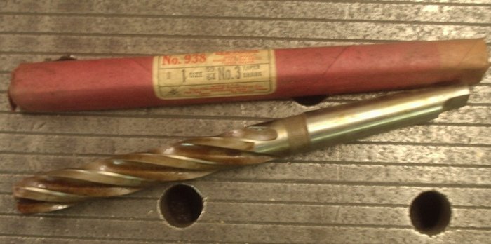 4 Flute CLE-FORGE 59/64 Core Drill Morse TAper 3