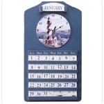 Lighthouse Wall Clock and Calender