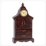 Clock-Top Jewelry Box