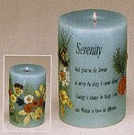 Serenity Prayer Candle