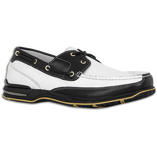 ROCKPORT SCHOONER WHITE/BLACK # APM2650X