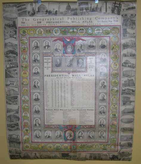 Presidential Wall Almanac 1923/1924
