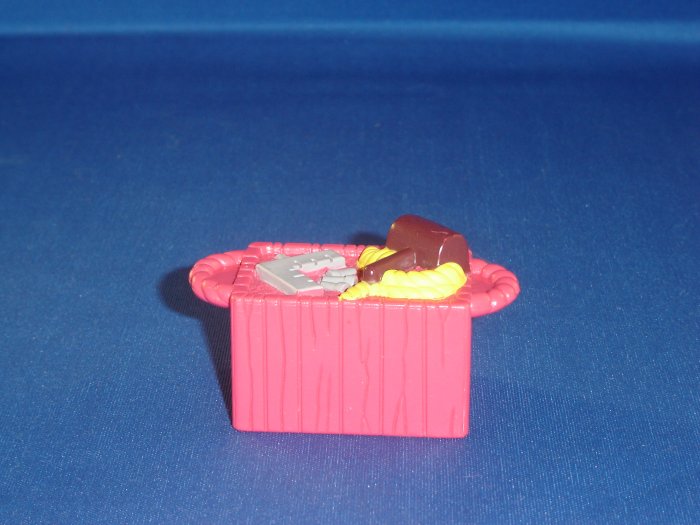 Fisher Price Little People Tools from Noahs Ark Work Bench Table Crate Box