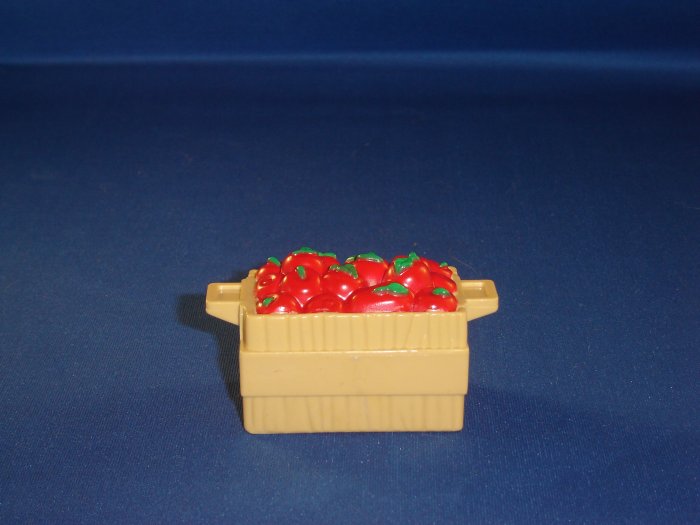 Fisher Price Little People Apple Crate Basket FP LP