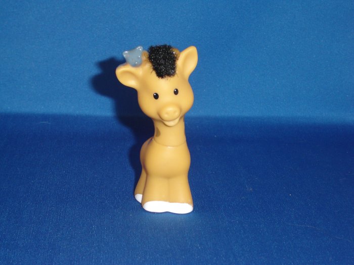 Fisher Price Little People Touch And Feel Giraffe Newer FP LP Great For Zoo or Ark
