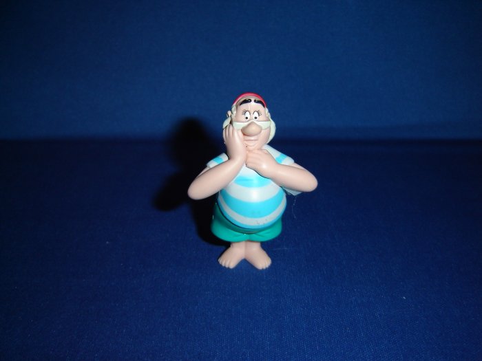 Walt Disney Peter Pan Mr Smee PVC Character Captain Hooks Pirate Friend