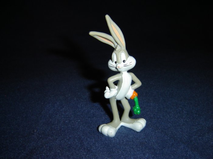 1994 Looney Tunes PVC Bugs Bunny With Carrot Figure By Applause