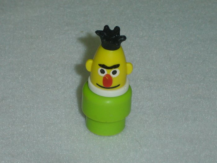 Vintage Fisher Price Little People Bert From The 938 Sesame Street Set