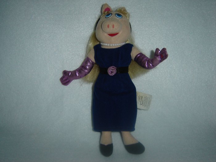 2004 Jim Henson Company Plush Muppets Miss Piggy Doll Figure By Sababa Toys 9 Inches