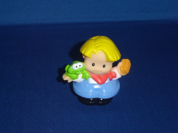 2005 Fisher Price Little People Eddie For Farm or Barn Set W Animal Brush Newer FP LP