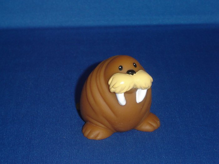 2007 Fisher Price Little People Brown Walrus Animal For Zoo Newer FP LP