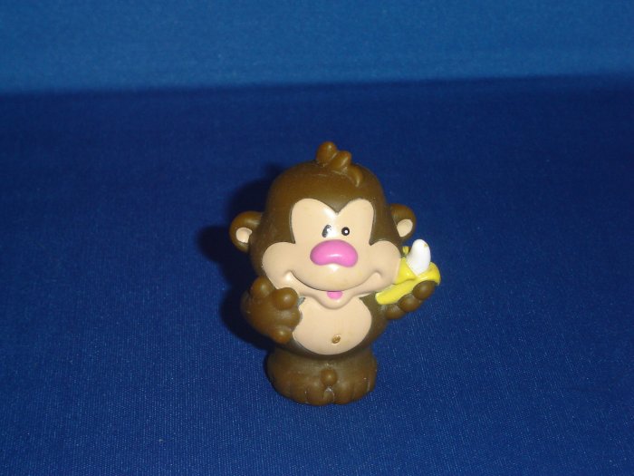 Little Tikes Chunky Toddle Tots Monkey Holding Bananna Great For Zoo