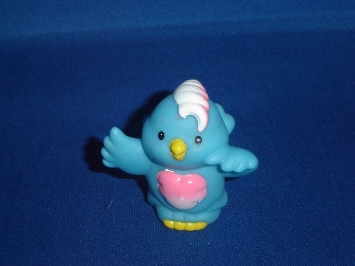 2001 Fisher Price Little People Blue Bird For Zoo or Ark Newer FP LP