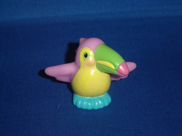 2002 Fisher Price Little People Parrot Toucan Bird For Ark Newer FP LP