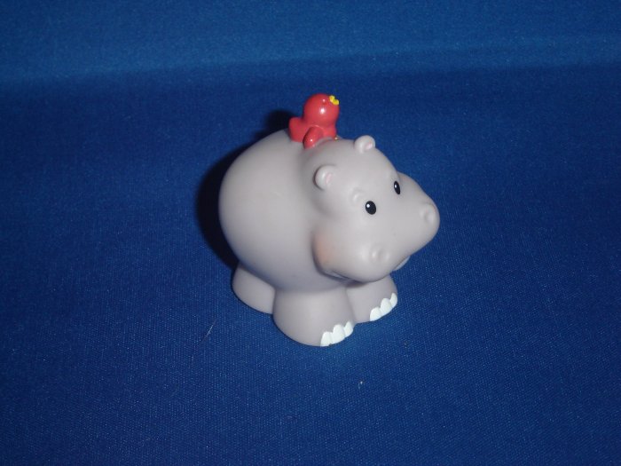2002 Fisher Price Little People Hippo Animals For Ark Newer FP LP