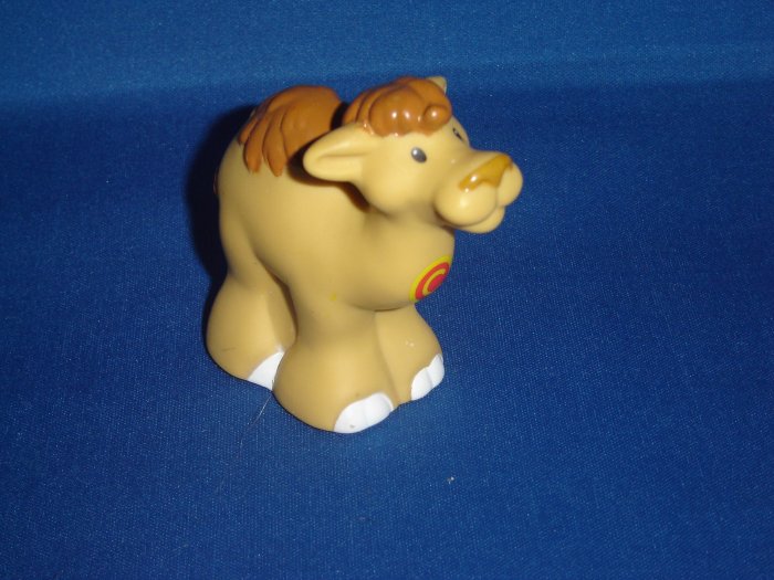 2004 Fisher Price Little People Alphabet ABC Zoo Brown Yellow C Camel Newer FP LP