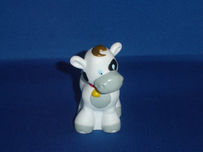 Little Tikes Chunky Toddle Tots White Spotted Cow Great For Zoo