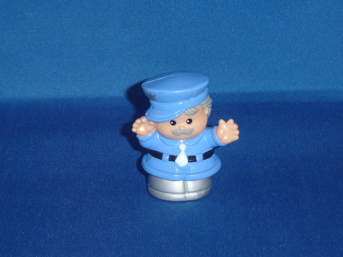 2000 Fisher Price Little People Patrick the Policeman Officer For School Newer FP LP