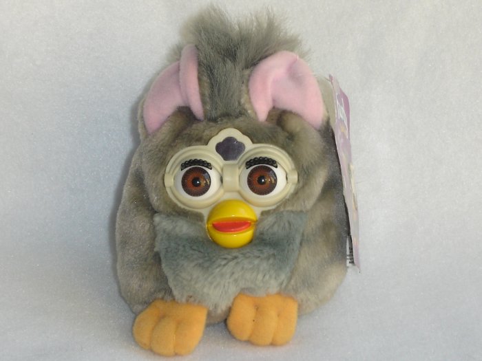 New With Tags Furby Buddies English Name More Happy 1999 Plush Beanie Toy By Tiger Electronics
