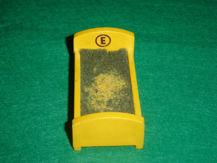 Vintage Fisher Price Little People Yellow Ernies E Bed From The 938 Sesame Street Set