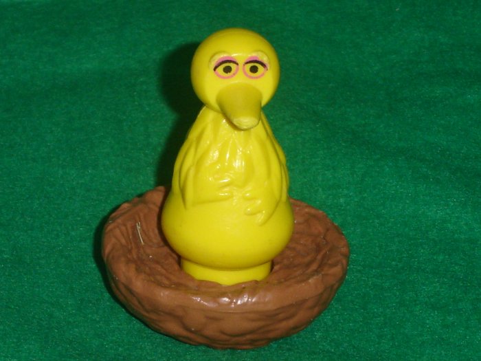 Vintage Fisher Price Little People Big Bird and Nest From The Play Family Sesame Street 938