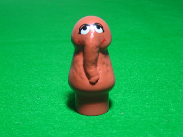 MINT Vintage Fisher Price Little People Snuffleupagus Snuffy From The 940 938 Sesame Street Set