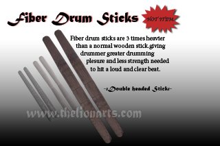 Fiber Drum Stick (2 headed)